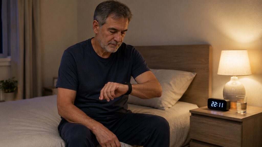 O uso de dados do sono pode orientar ajustes no horário de dormir em casos de noctúria.