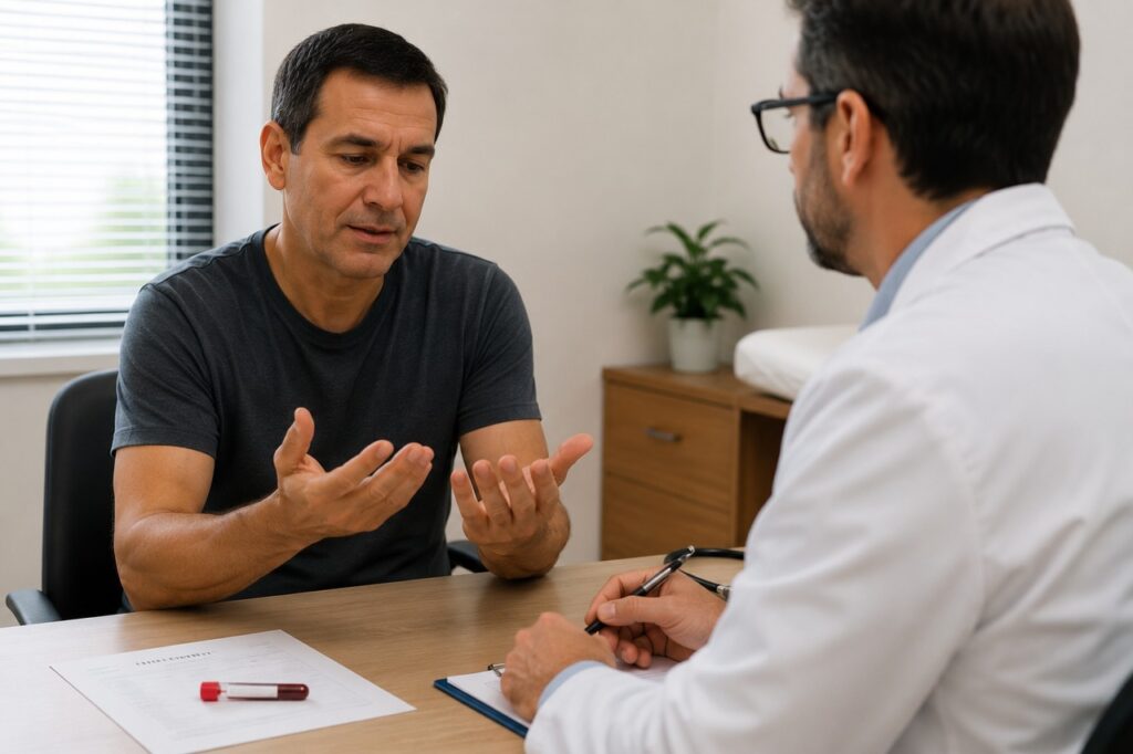 A avaliação médica ajuda a diferenciar deficiência de vitamina B12 de outras causas de formigamento.