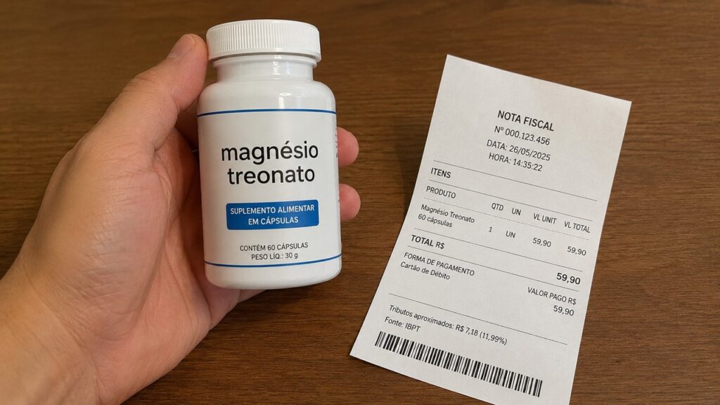 Guardar embalagem e nota fiscal facilita a checagem quando há alerta ou recolhimento do produto.