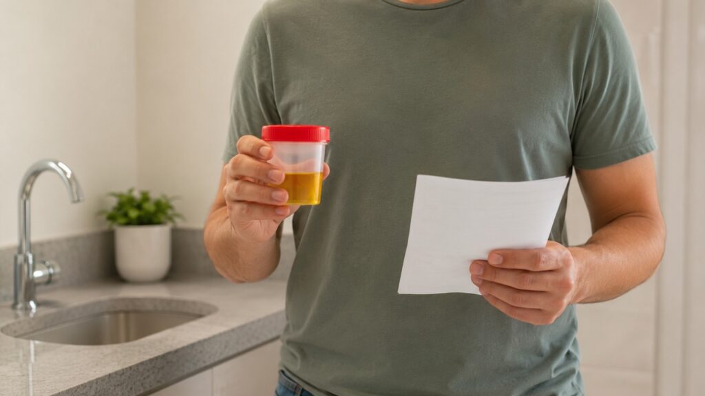 Exames simples ajudam a verificar se há perda de proteína pela urina.