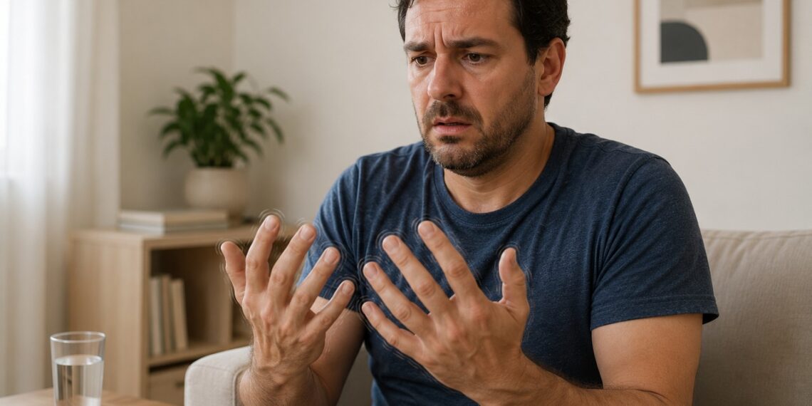 Tremor fino nas mãos com calor excessivo pode ser um sinal de tireoide acelerada.