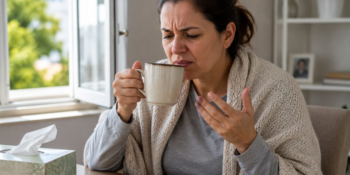 Perda ou distorção do olfato após gripe pode durar mais que os sintomas do resfriado.