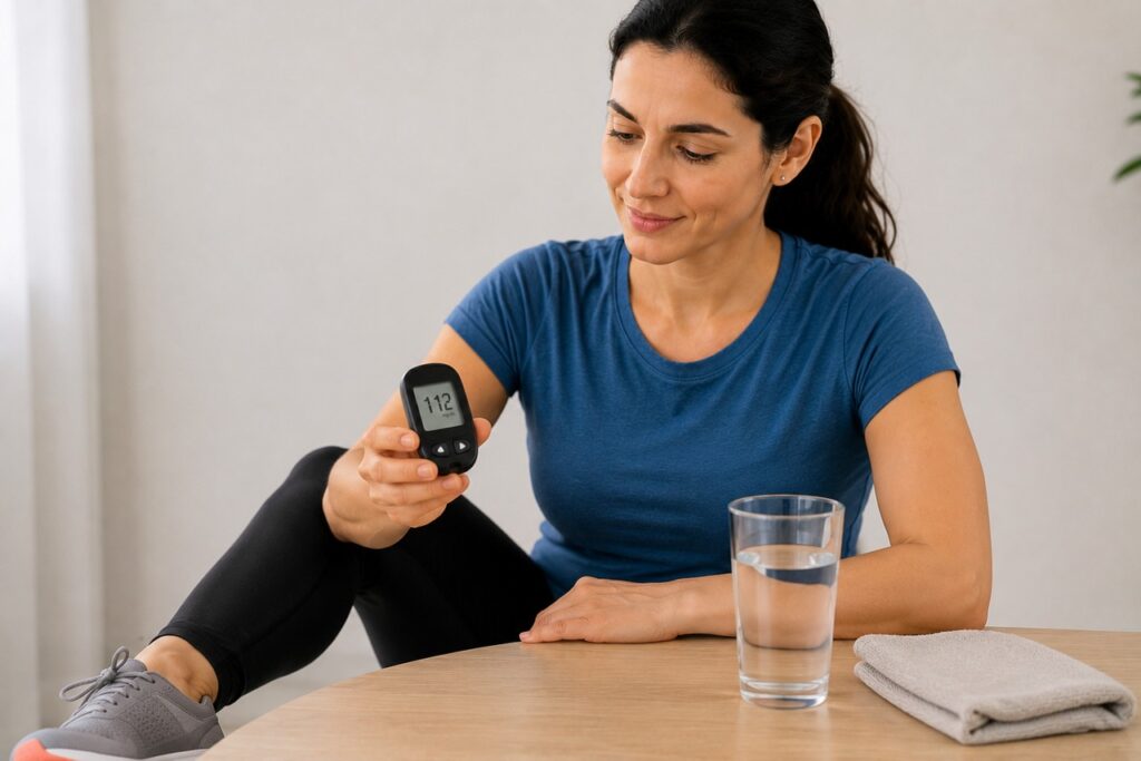 A caminhada pós-refeição pode ser uma estratégia simples para acompanhar melhor a glicose.