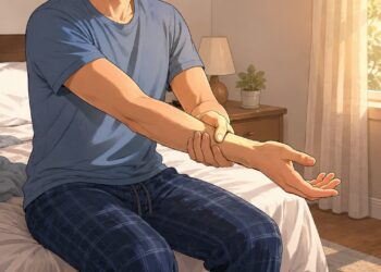 O formigamento ao acordar pode ser um sinal de atenção para o punho e os dedos.