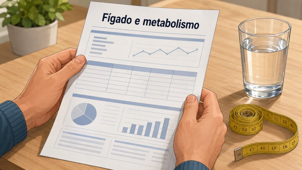 A avaliação metabólica ajuda a entender melhor o risco ligado à gordura no fígado.