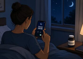 Quando o problema é horário do sono, a melatonina pode fazer mais sentido que o magnésio.