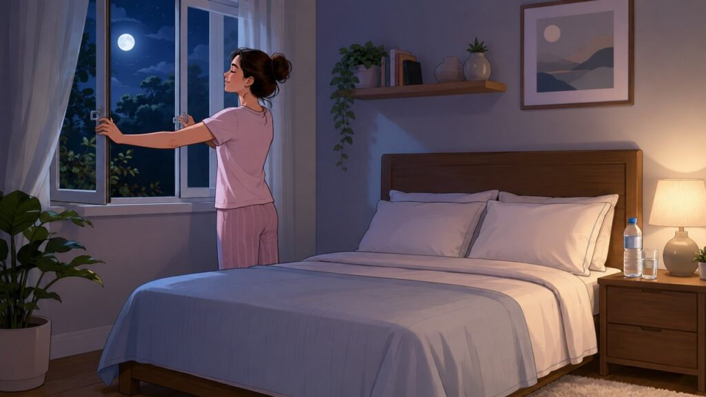 Ajustes no ambiente e nos hábitos noturnos podem ajudar a reduzir despertares por calor.