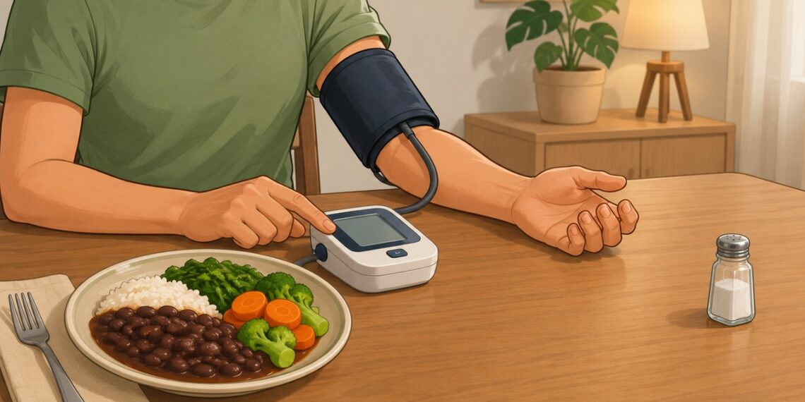 Controlar a pressão alta envolve reduzir o sódio e melhorar a qualidade da alimentação.