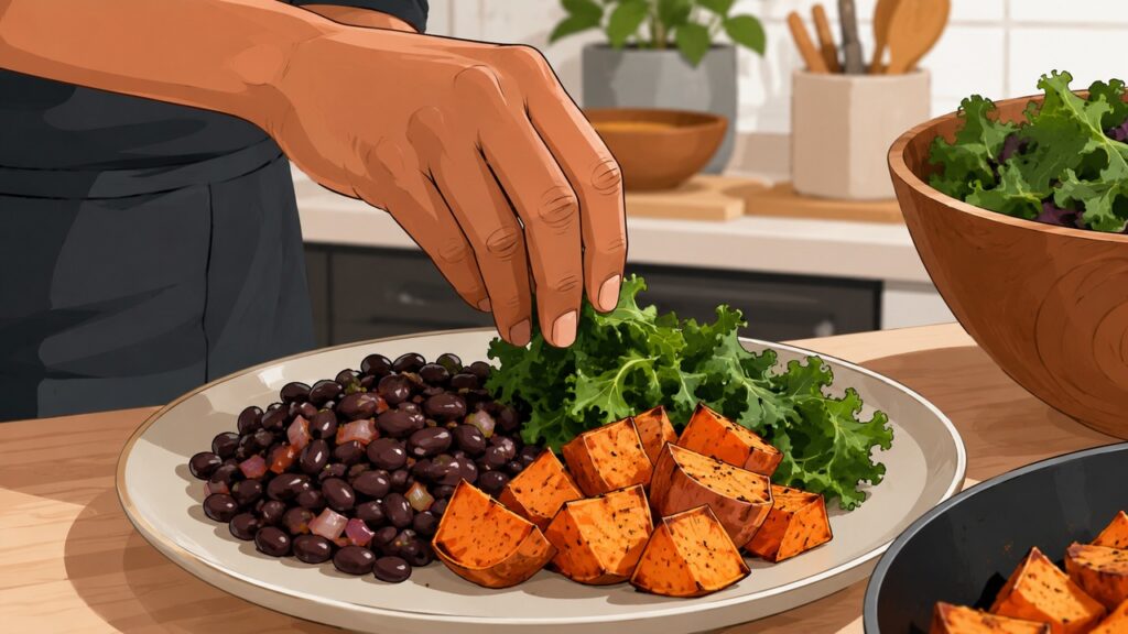 Alimentos naturais ricos em potássio ajudam a compor uma dieta mais favorável à pressão.