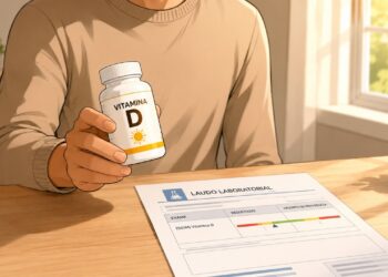 Vitamina D baixa persistente pode exigir investigação além da exposição ao sol.