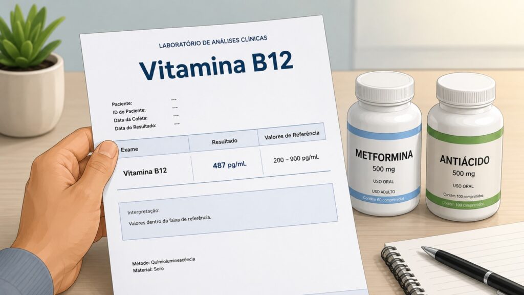 Avaliar a vitamina B12 pode ajudar a identificar uma causa tratável para sintomas nos nervos.