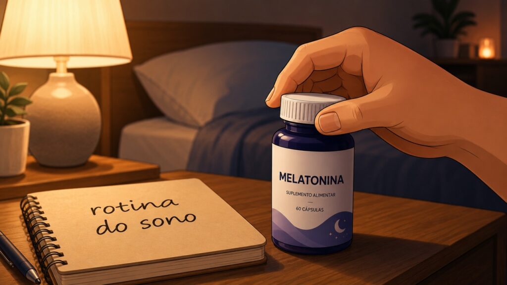 Ajustar hábitos de sono ajuda a evitar que a melatonina vire a única estratégia para dormir.