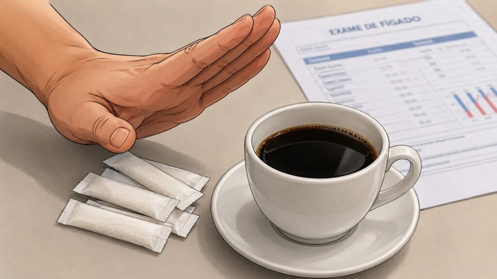 O possível benefício do café não vale para versões carregadas de açúcar e cremes.