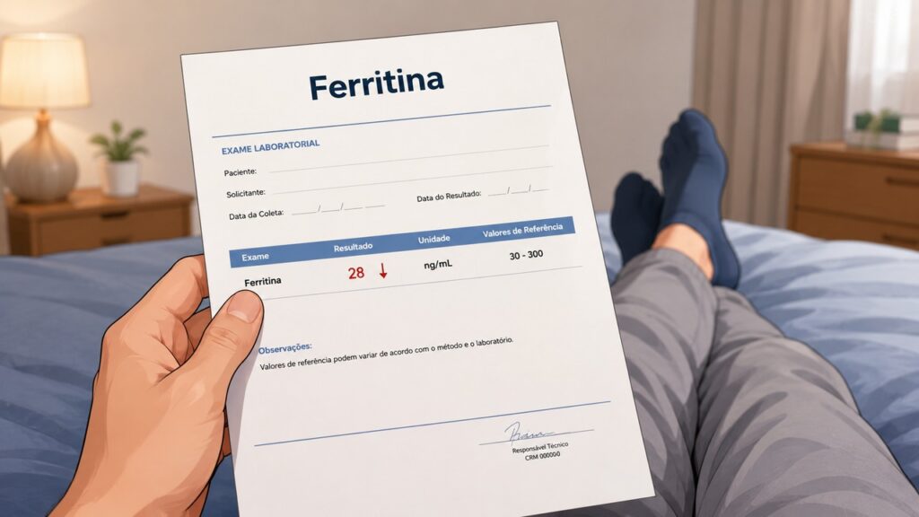 Medir ferritina pode ajudar a orientar o cuidado sem recorrer ao ferro por conta própria.
