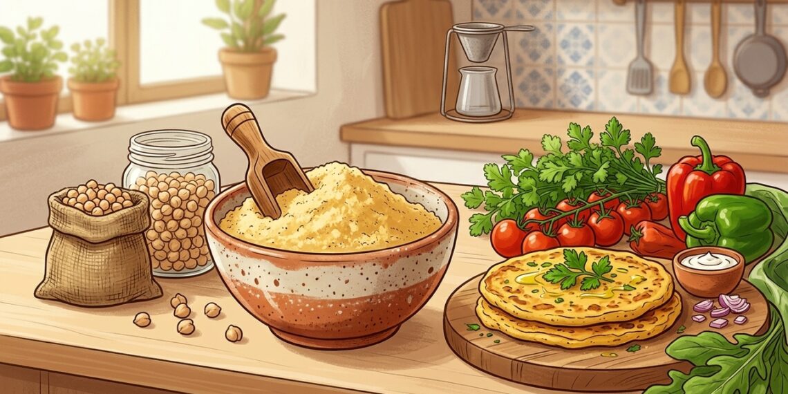 Farinha de grão-de-bico: conheça seus benefícios e como incluí-la na sua dieta