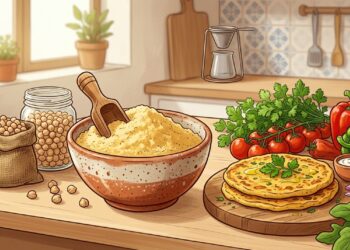 Farinha de grão-de-bico: conheça seus benefícios e como incluí-la na sua dieta