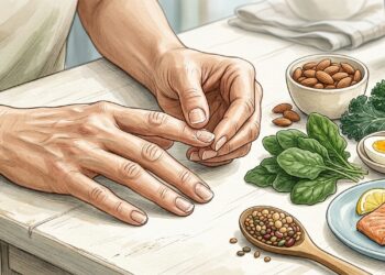 As unhas fracas e quebradiças não se devem apenas à idade, mas também à deficiência de nutrientes e ao contato com produtos químicos