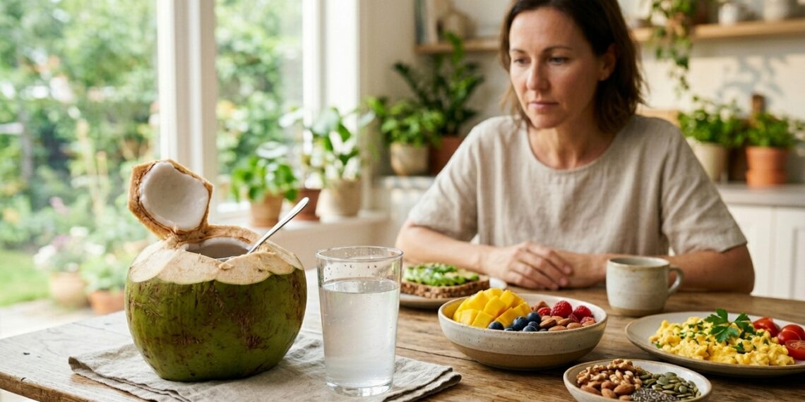 Pessoas com diabetes devem beber água de coco?