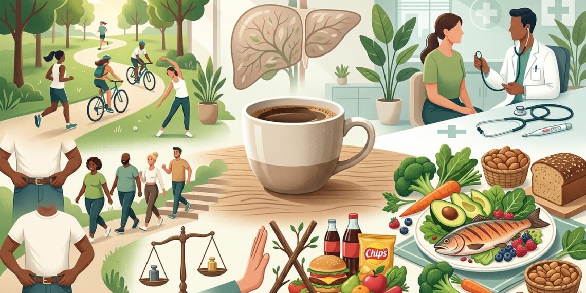 Café e fígado gorduroso: a revisão recente que freia promessas sobre enzimas hepáticas