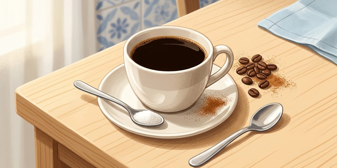 Café com açúcar ou café puro: qual é melhor para a saúde?