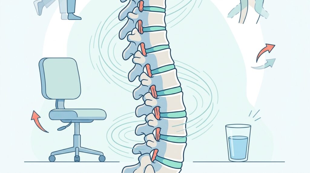 A pausa do trabalho deve durar pelo menos 5 minutos a cada hora, e depois disso deve-se levantar e movimentar o corpo