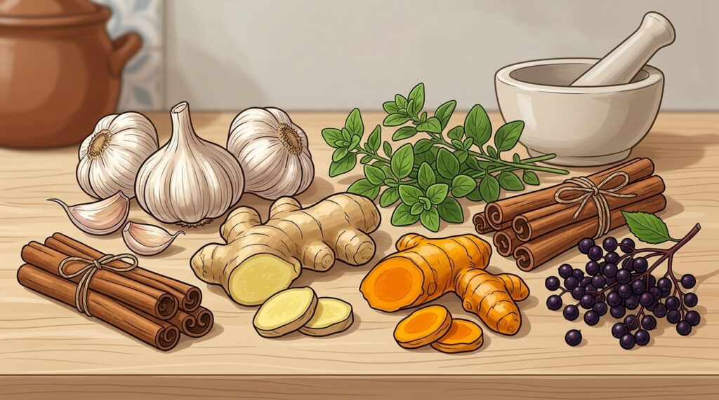 Ervas que fortalecem naturalmente o sistema imunológico