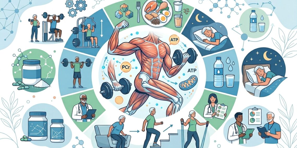 Creatina depois dos 50: por que o benefício pode depender mais do treino do que do pote