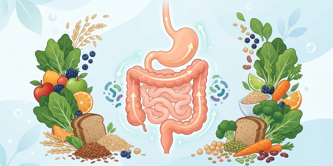 O que comer para cuidar do intestino: a relação entre digestão e fibras