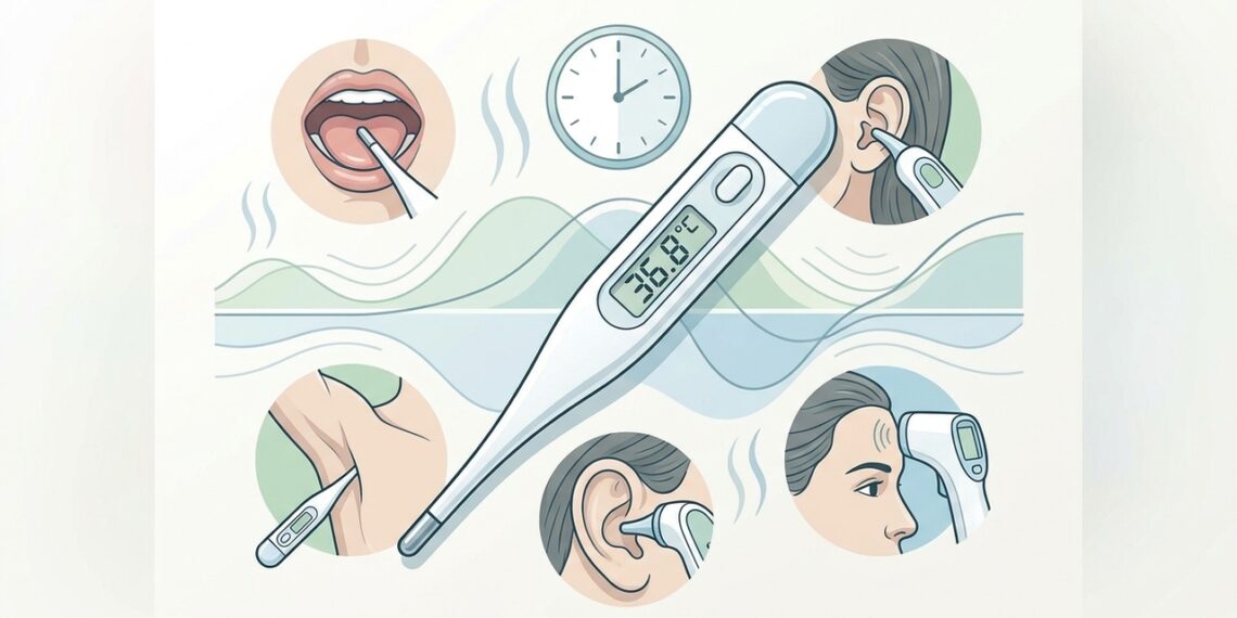 Como verificar corretamente a temperatura do corpo e quando as variações são arriscadas