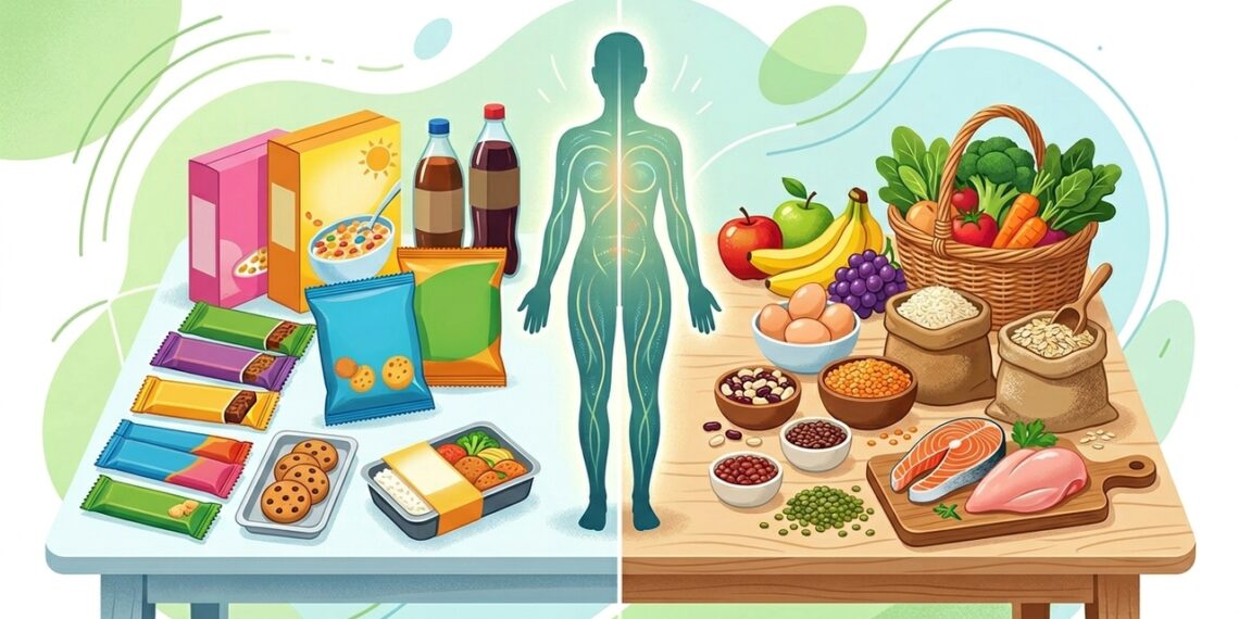 Ultraprocessados “dentro da dieta” ainda podem atrapalhar o peso: o que um novo ensaio clínico sugere