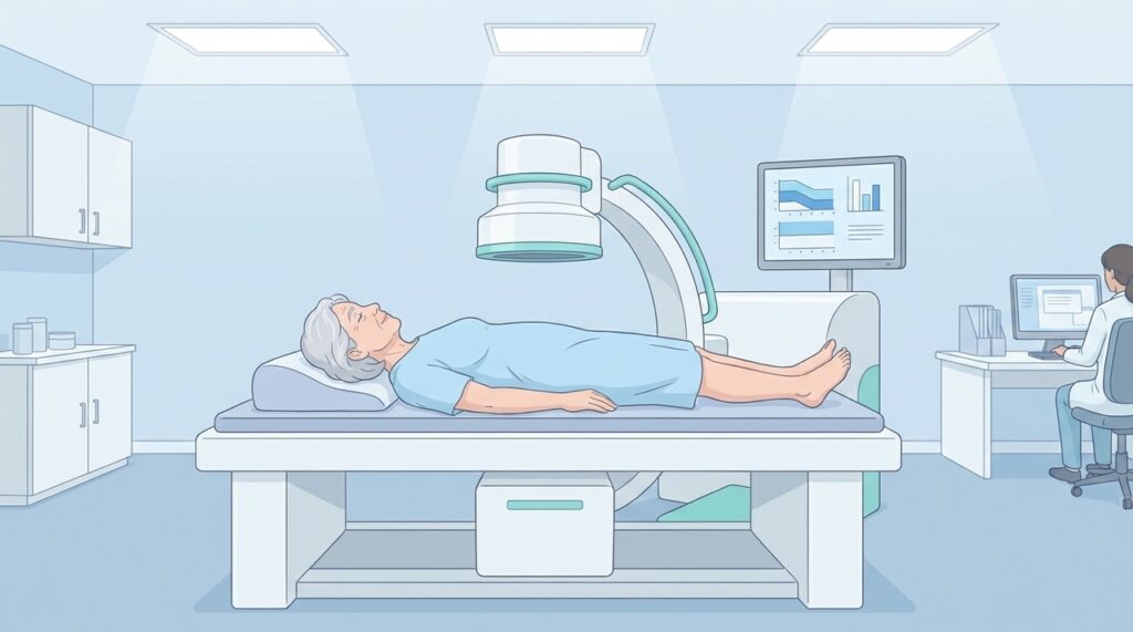 Raio-X e densitometria óssea: diferenças e o que cada um revela sobre os ossos