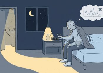 A vontade de urinar à noite não se deve apenas à água: o que um estudo de 2025 revela sobre horário de dormir e noctúria