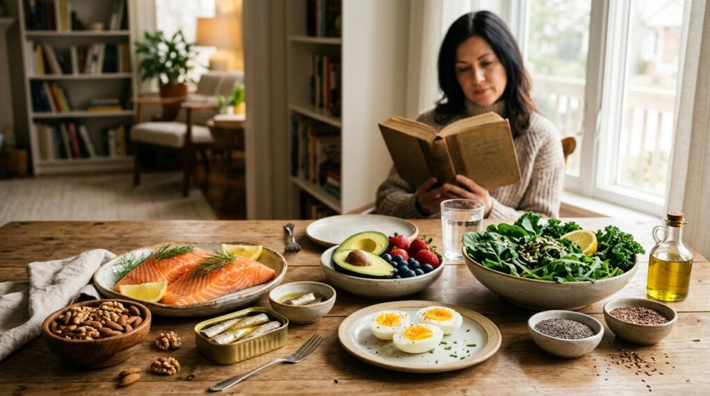Nutrientes que ajudam a memória e o cérebro e onde encontrá-los nos alimentos comuns