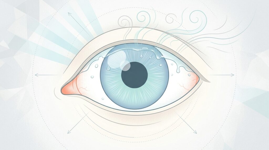 O ressecamento sentido nos olhos ao final do dia pode influenciar a saúde da visão a longo prazo