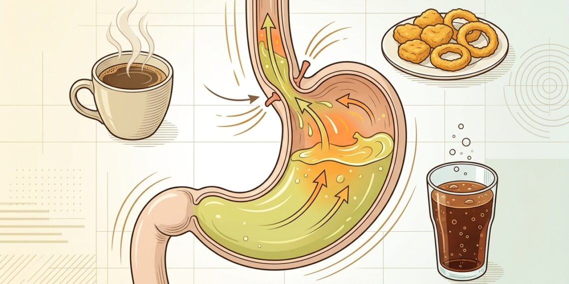 O que causa azia e dor no estômago após comer?