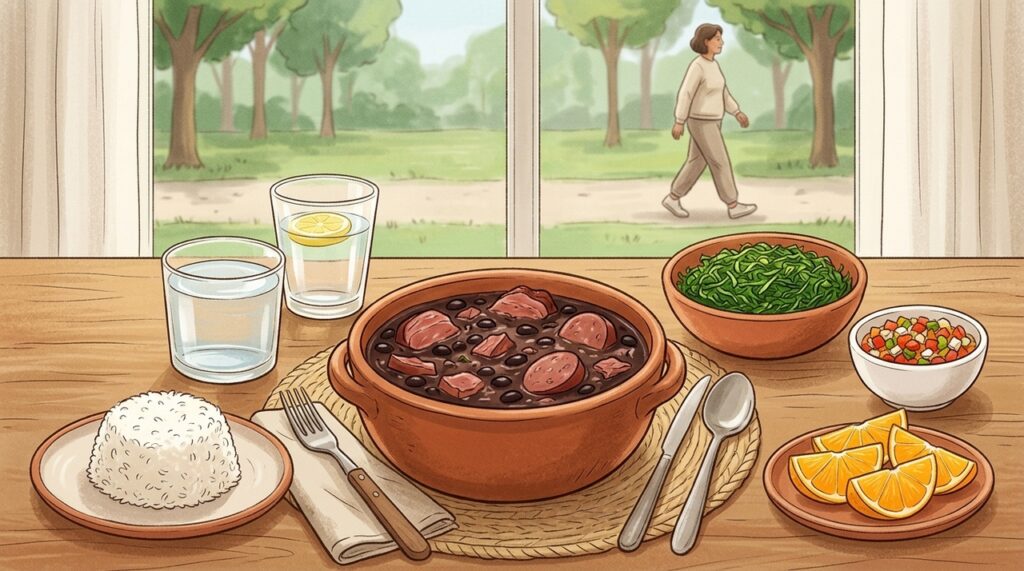 5 dicas para comer feijoada e evitar sentir-se mal depois