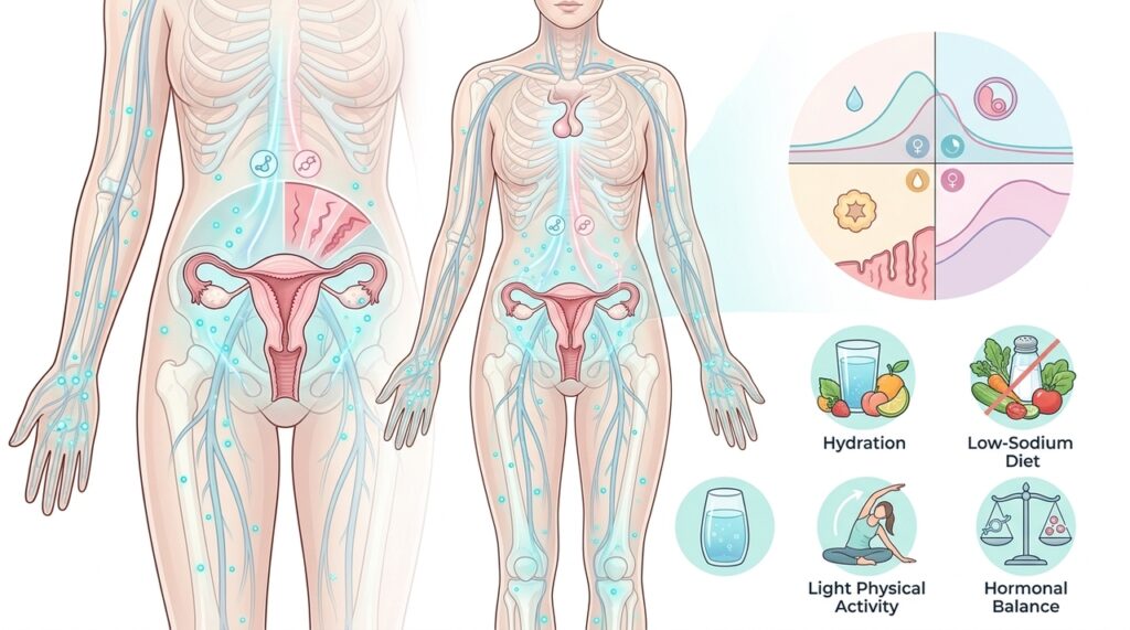 Três mudanças na rotina para reduzir o inchaço durante o período pré-menstrual