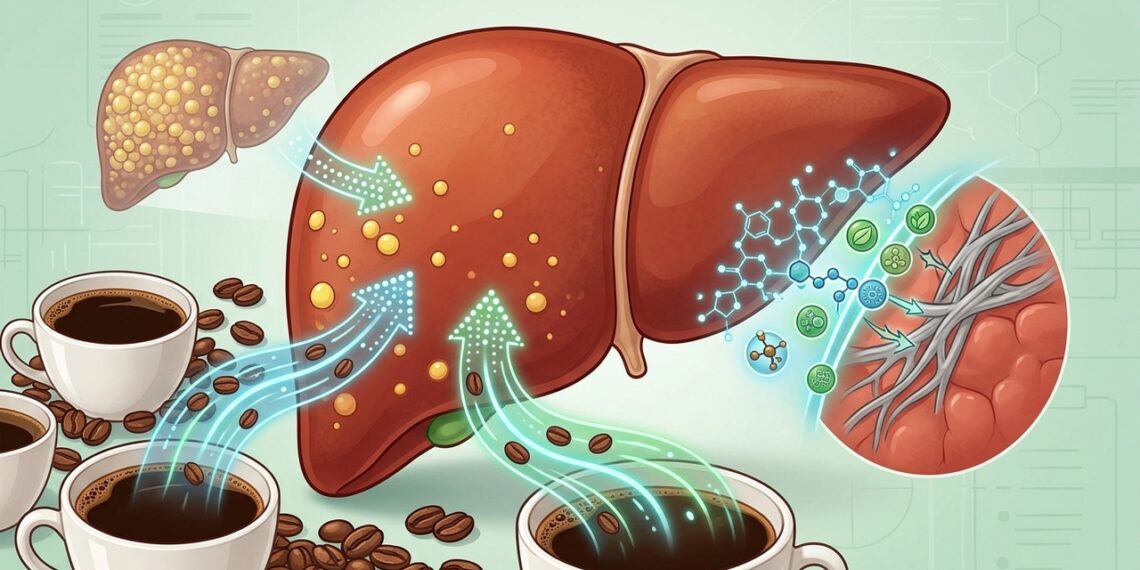 Qual a relação entre a esteatose hepática e o café?