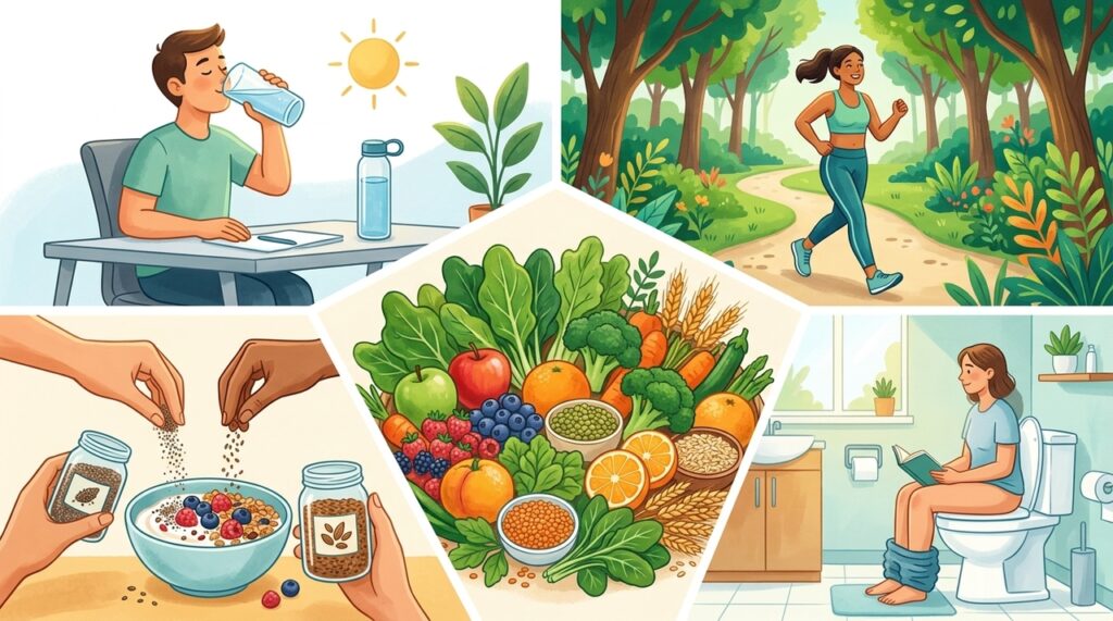 Você sente o intestino preso com frequência? Essas 5 mudanças simples podem regular o funcionamento