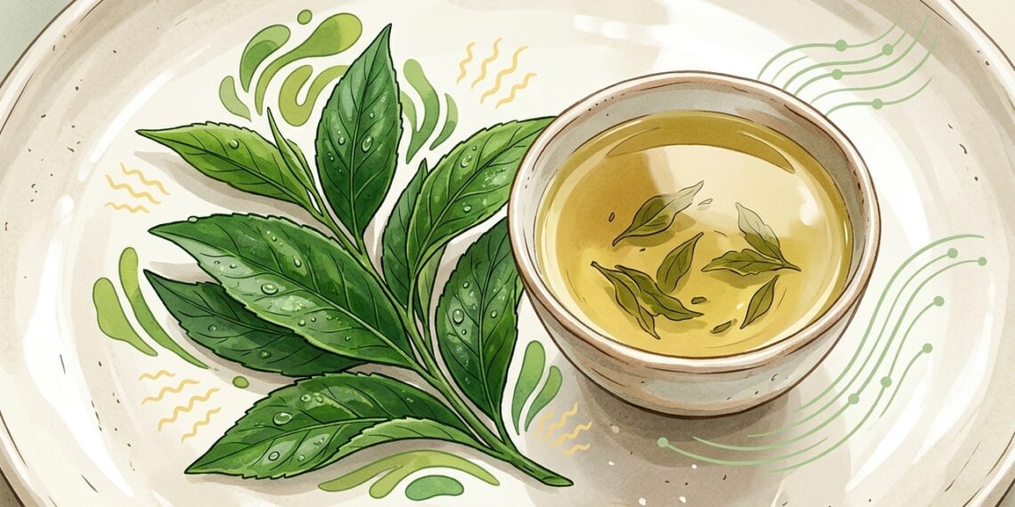 Como o chá-verde ajuda a aliviar naturalmente o cansaço mental e a queda de energia