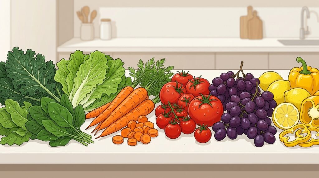Quantas porções de frutas e vegetais por dia são realmente suficientes, segundo estudos