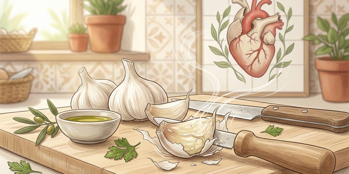 Como o alho ajuda a aliviar naturalmente alterações no colesterol