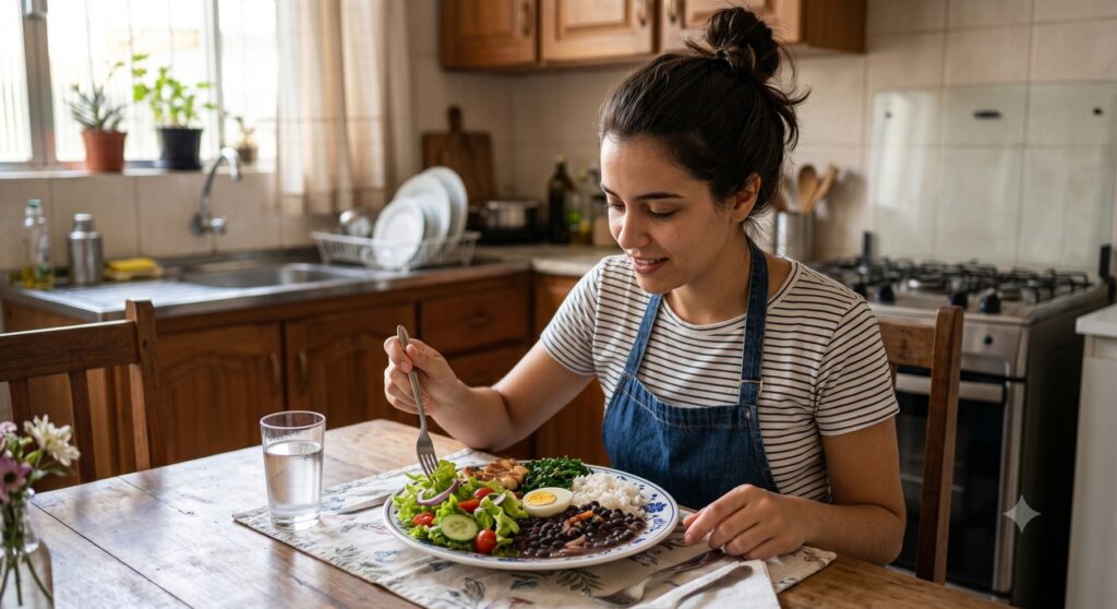 A ordem dos alimentos no prato pode ser uma estratégia simples para melhorar a resposta glicêmica.