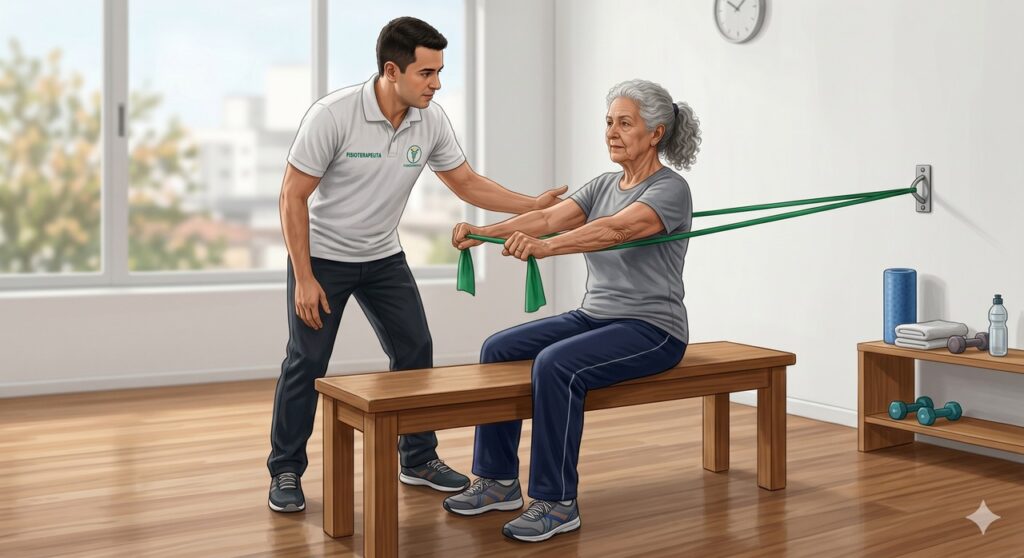 Exercícios com carga leve a moderada podem melhorar força muscular quando feitos com orientação.