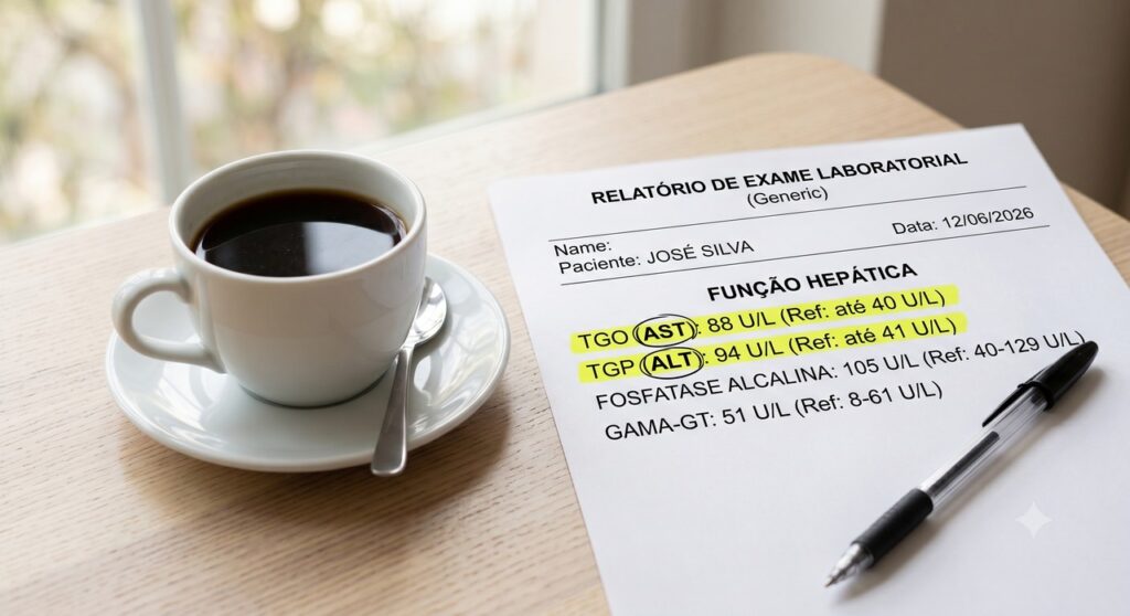 Estudos sobre café e enzimas do fígado ainda mostram limites importantes na evidência.