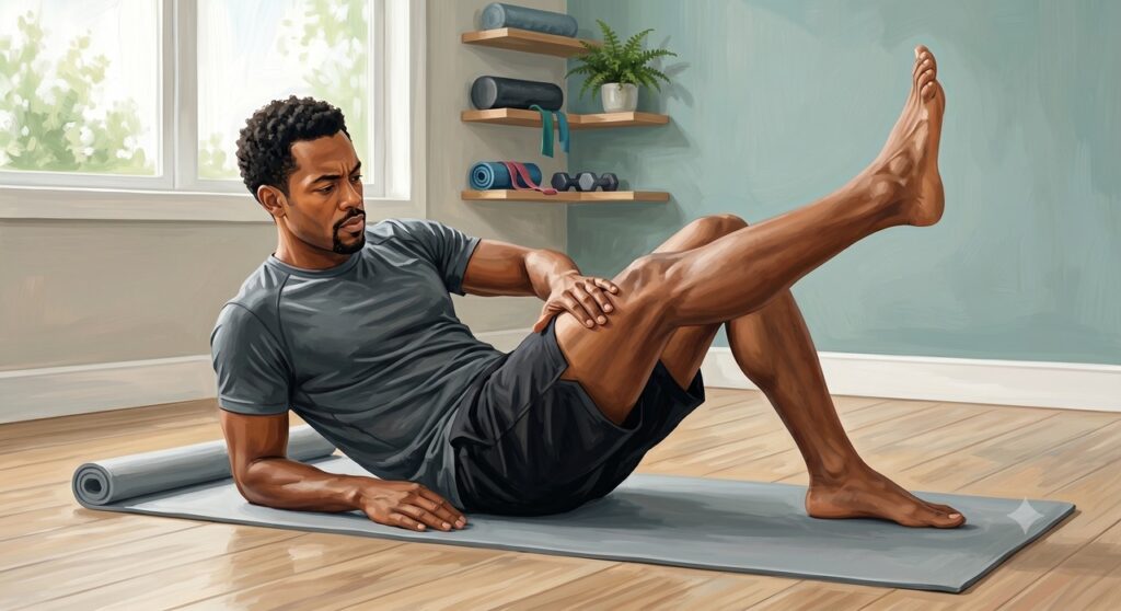 Observar o trajeto da dor durante movimentos simples ajuda a diferenciar ciática de dor muscular.