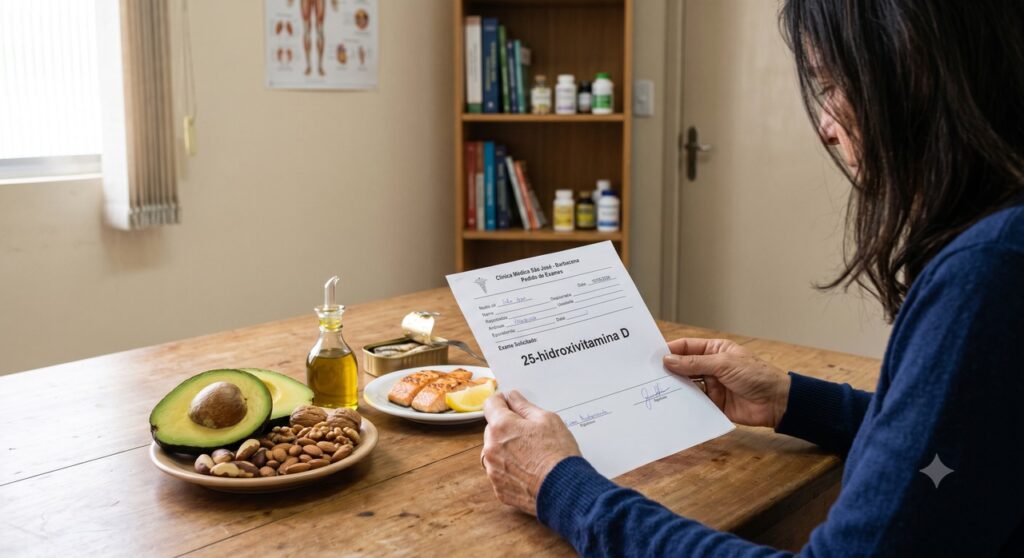 Investigar a absorção e os exames certos ajuda quando a vitamina D não melhora como esperado.