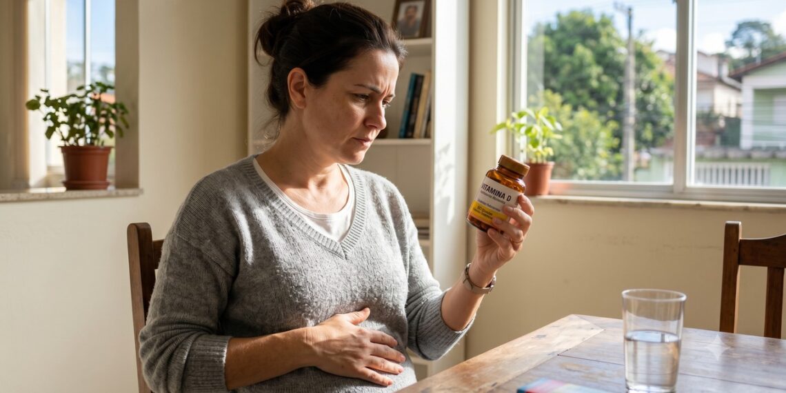 A vitamina D baixa pode persistir quando o intestino não absorve bem nutrientes.