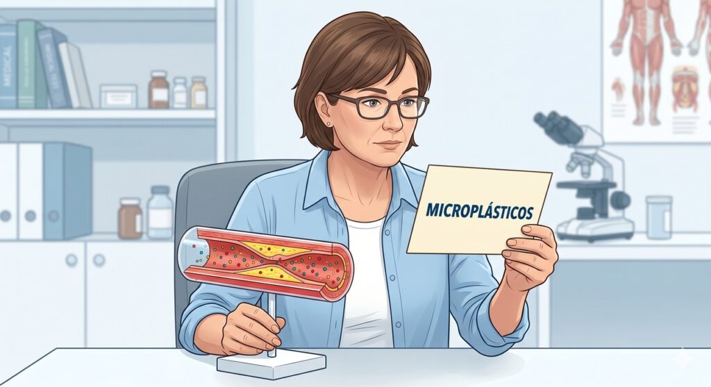 O achado de partículas em placas das artérias reforça a importância de acompanhar os riscos cardiovasculares.