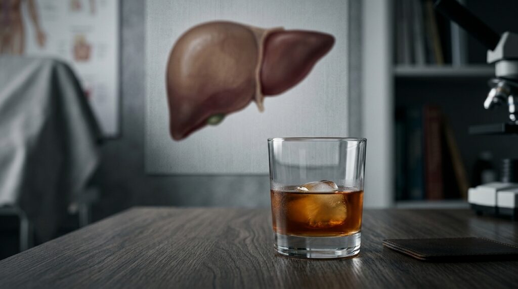 Qual a relação entre o álcool e a saúde do fígado?